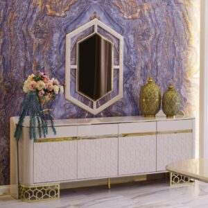 Verona Cream Gold Sideboard