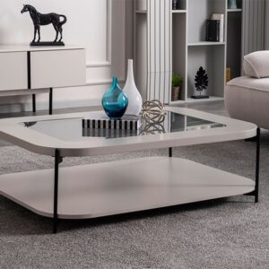 Eclipse Designer Glass Center Table